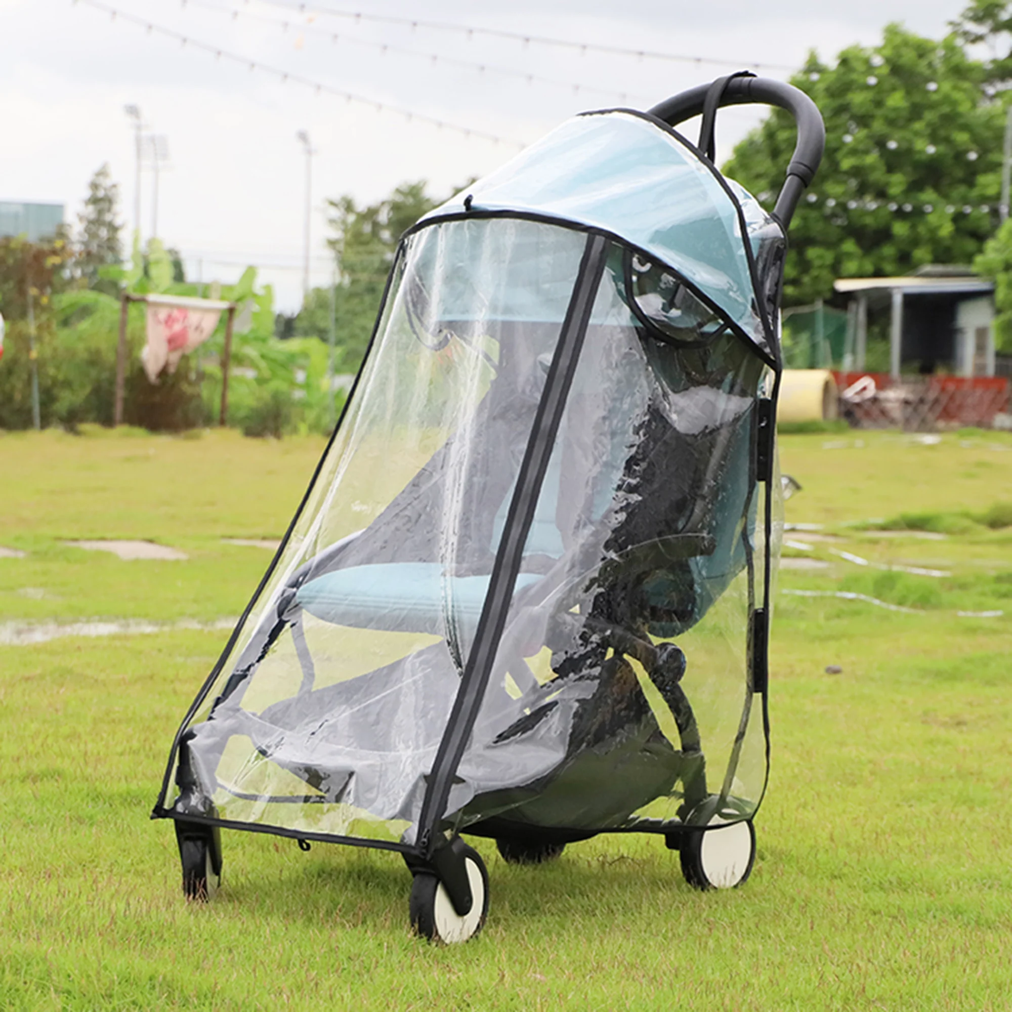 Stroller Accessories Rain Cover for Babyzen Yoyo Baby Yoya Plus Windproof Waterproof Infant Pram Pushchair Universal Raincoat