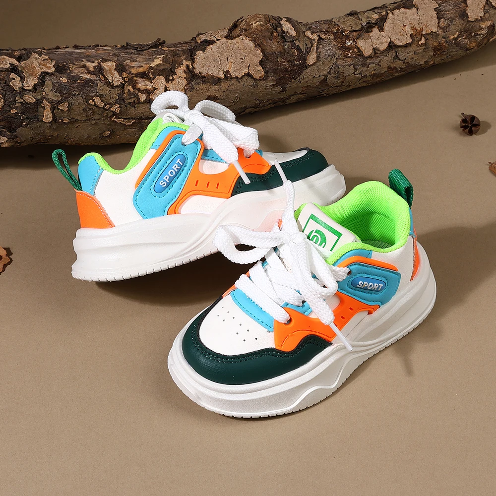 Children Shoes 2025 New Spring Toddler Kids Sport Shoes Soft Sole Breathable Outdoor Tennis Fashion Boys Sneakers