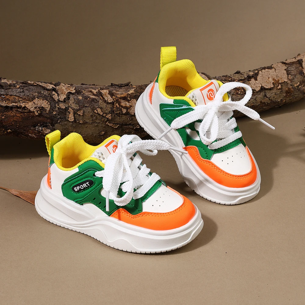 Children Shoes 2025 New Spring Toddler Kids Sport Shoes Soft Sole Breathable Outdoor Tennis Fashion Boys Sneakers