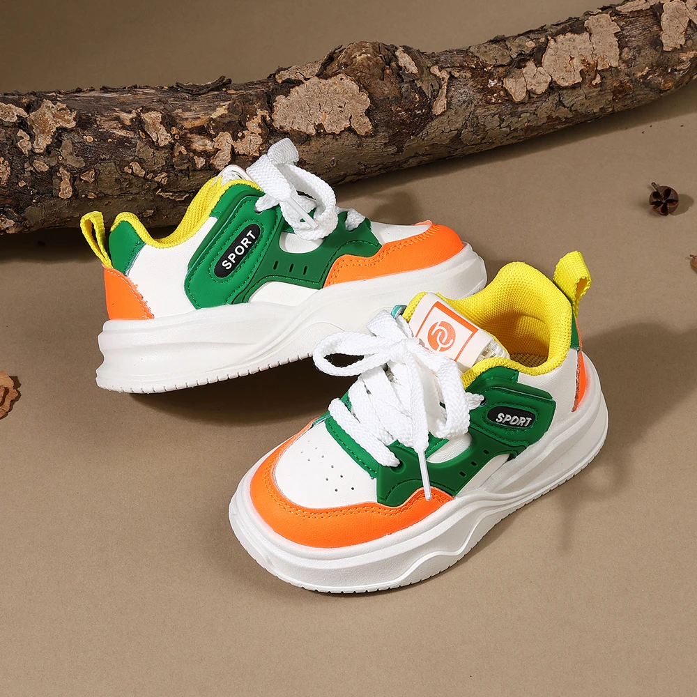 Children Shoes 2025 New Spring Toddler Kids Sport Shoes Soft Sole Breathable Outdoor Tennis Fashion Boys Sneakers
