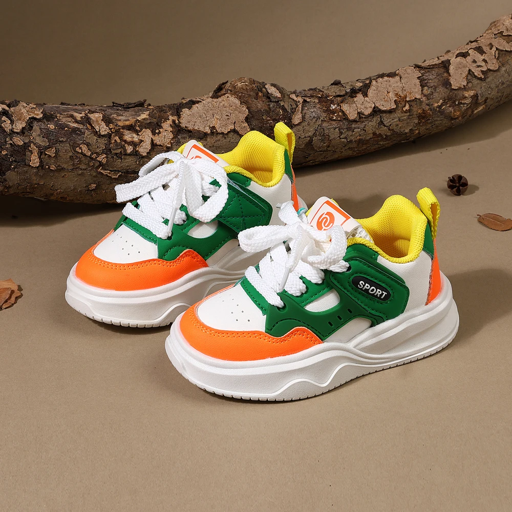 Children Shoes 2025 New Spring Toddler Kids Sport Shoes Soft Sole Breathable Outdoor Tennis Fashion Boys Sneakers