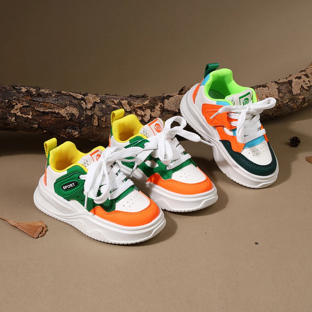 Children Shoes 2025 New Spring Toddler Kids Sport Shoes Soft Sole Breathable Outdoor Tennis Fashion Boys Sneakers