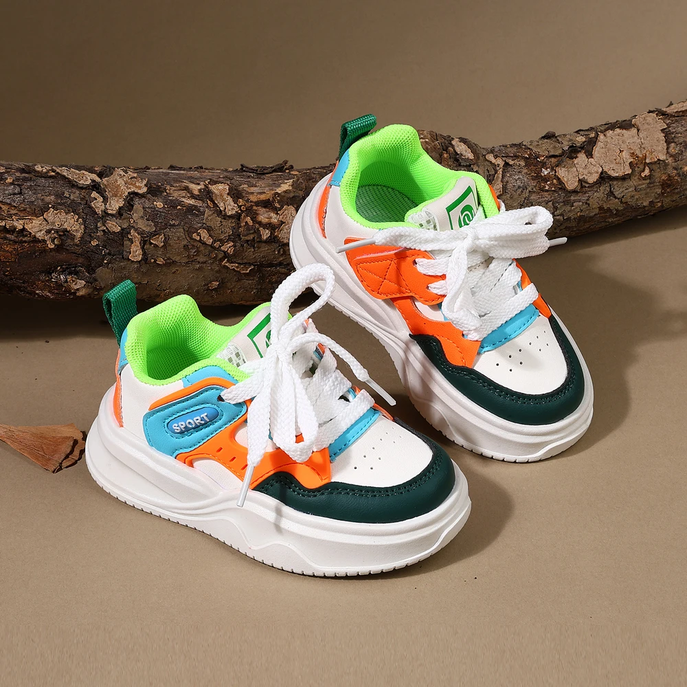 Children Shoes 2025 New Spring Toddler Kids Sport Shoes Soft Sole Breathable Outdoor Tennis Fashion Boys Sneakers