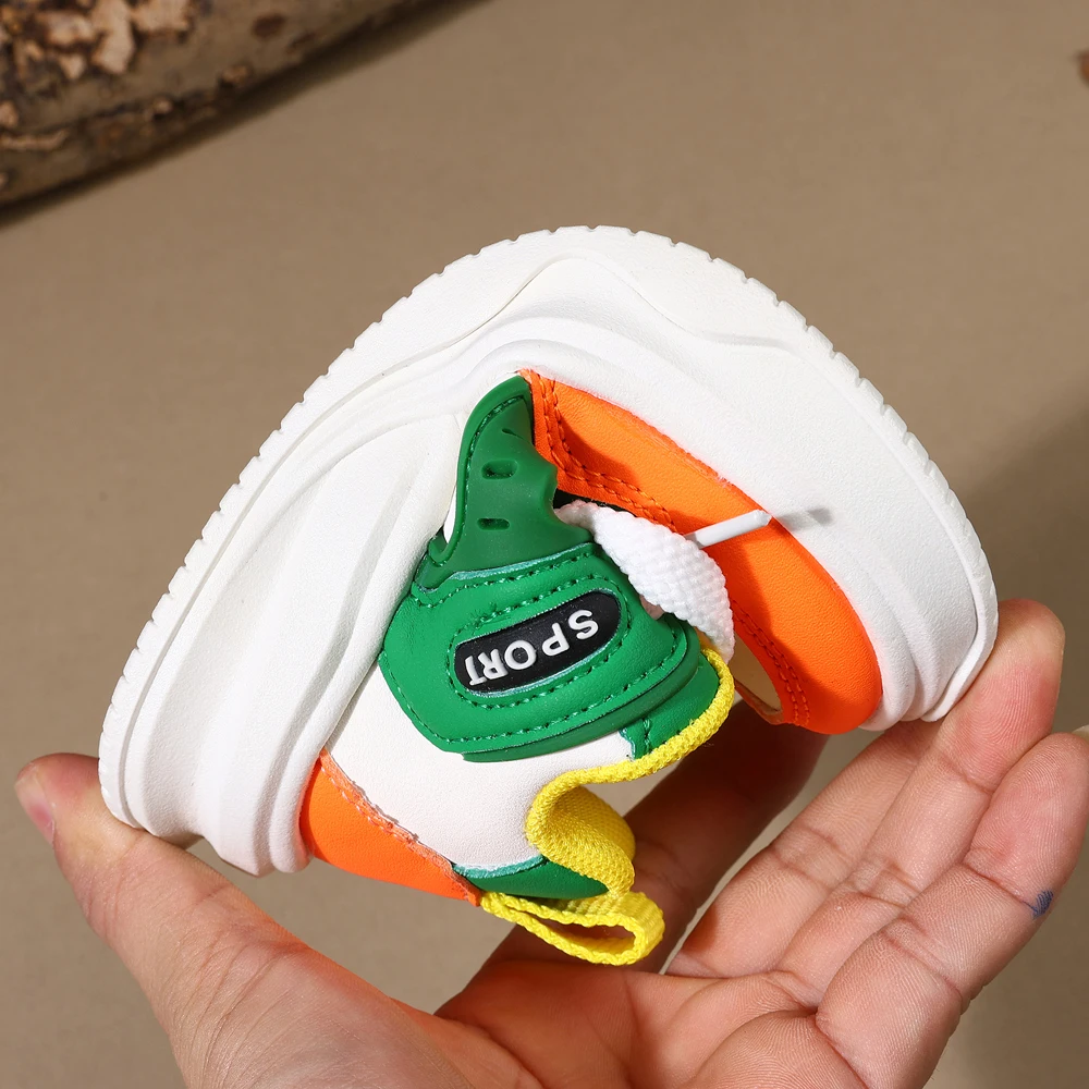 Children Shoes 2025 New Spring Toddler Kids Sport Shoes Soft Sole Breathable Outdoor Tennis Fashion Boys Sneakers