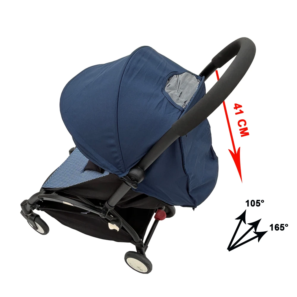 MomTan Stroller Replacement Colth Set For YOYO ,YOYO+ ,YOYO2 Strollers , Waterproof Double Lay 1:1 Original Fabric