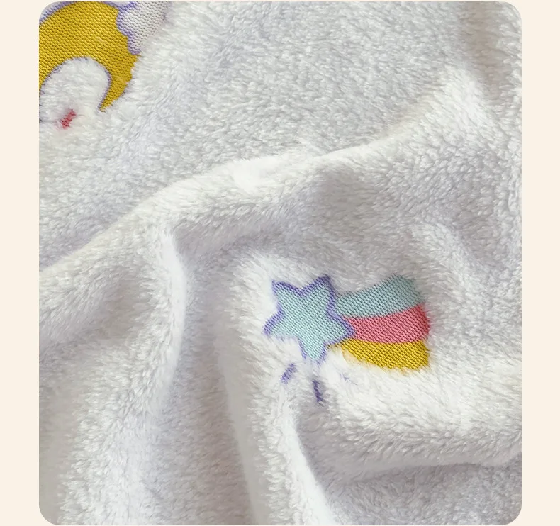 Fleece Baby Blanket Kids Flannel Bedding Soft Kids Stroller Nap Cover Air Conditioning Blankets Quilt Sofa Shawl Baby Items