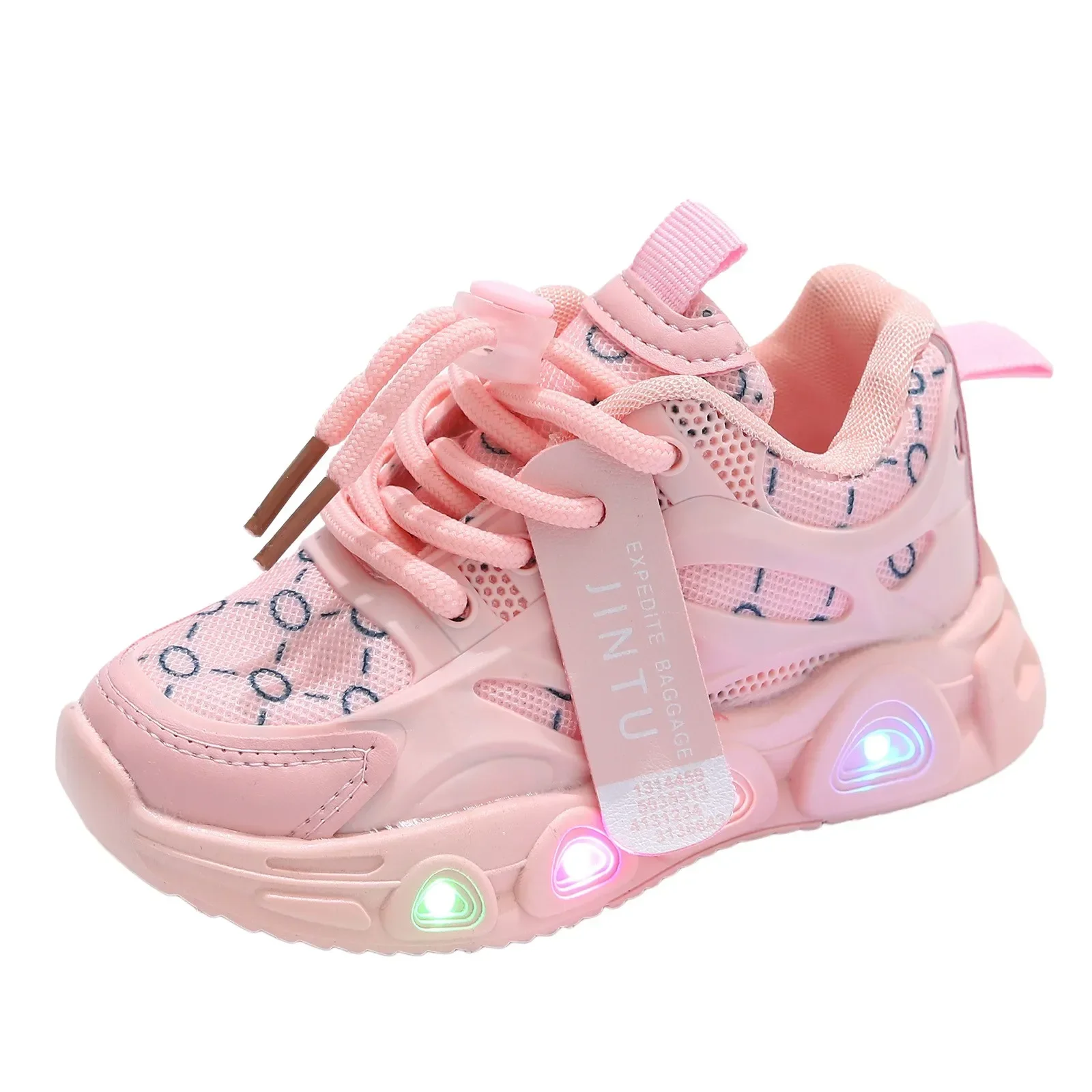 Children's Casual Shoes 2026 Autumn Style Net Breathable Non-slip Running Shoes For Boys And Girls Comfortable Outdoor Footwear