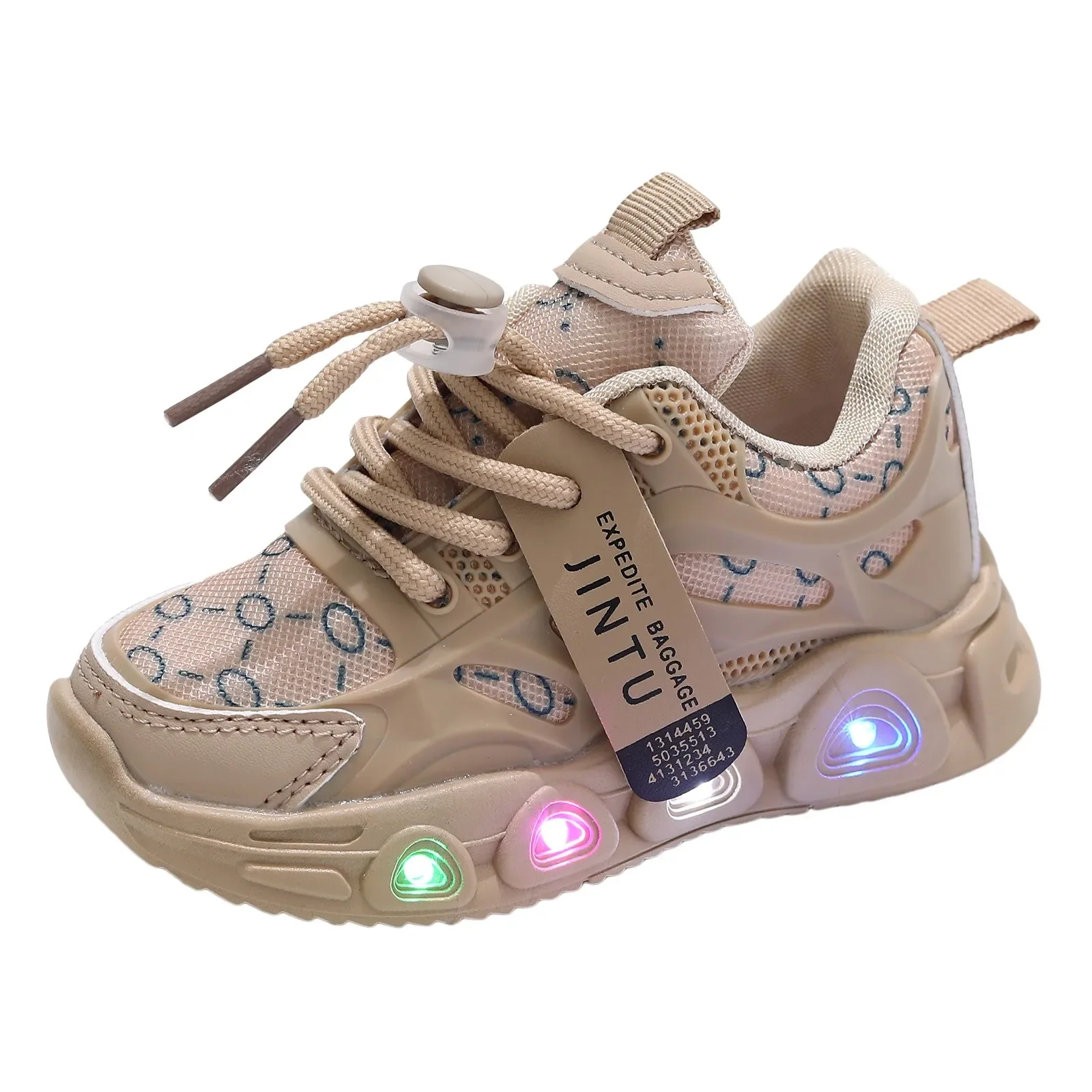 Children's Casual Shoes 2026 Autumn Style Net Breathable Non-slip Running Shoes For Boys And Girls Comfortable Outdoor Footwear