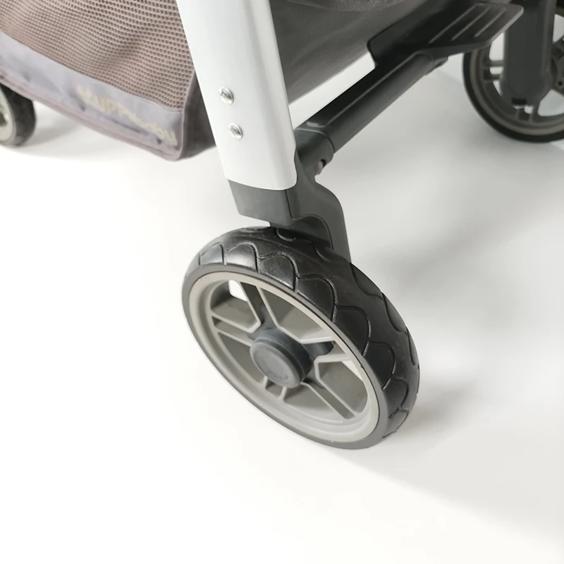 Stroller Wheel Tire For Uppababy Cruz V1 Back Wheel Tyre PU Tubeless Full Compatible DIY Baby Buggy Replace Accessories