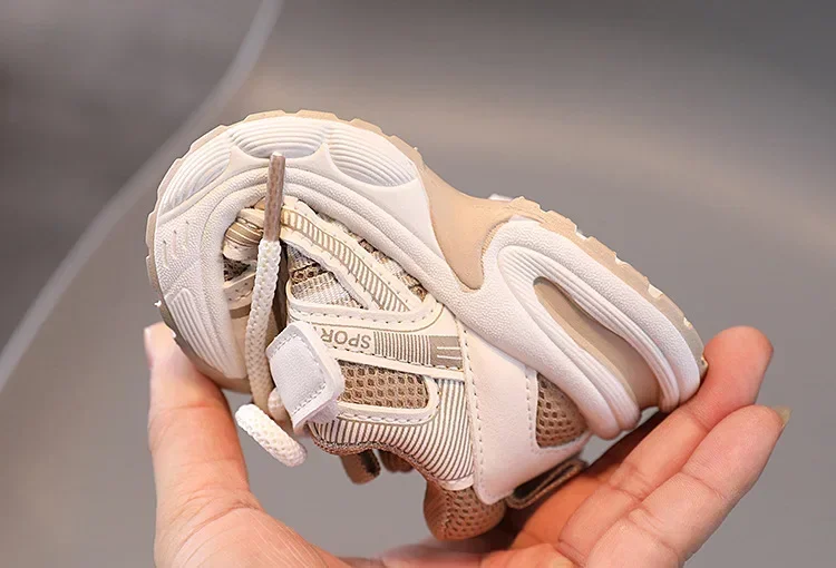2026 New Autumn Children Shoes For Boys Mesh Breathable Kids Sport Shoes Non-slip Fashion Toddler Girls Sneakers EU 21-30