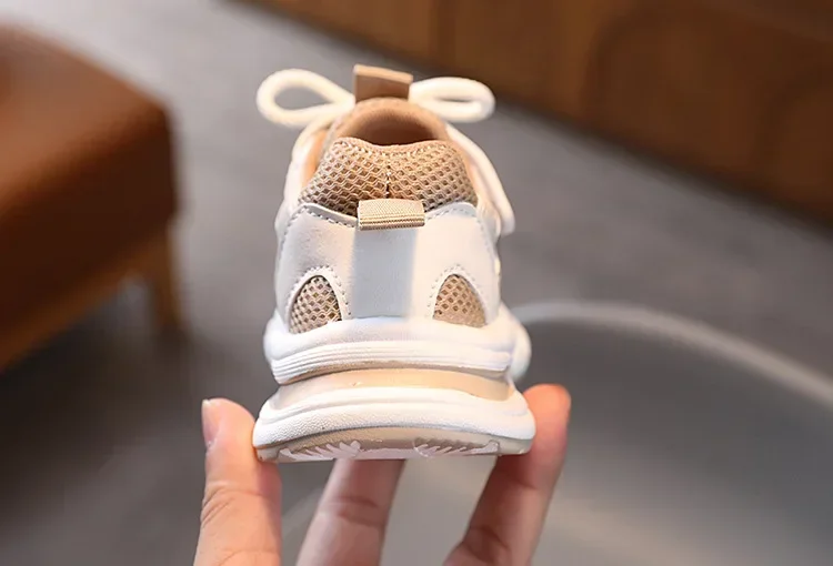 2026 New Autumn Children Shoes For Boys Mesh Breathable Kids Sport Shoes Non-slip Fashion Toddler Girls Sneakers EU 21-30