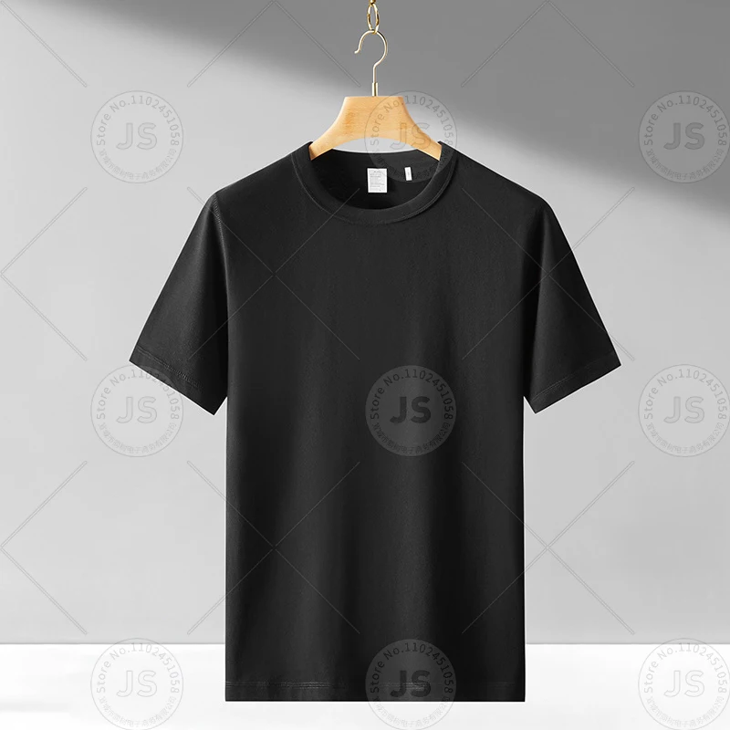 TESM Men Cotton T-Shirt Men Women Summer Streetwear Fashion Short Sleeve Couple Parent-Child Casual Cotton Tee