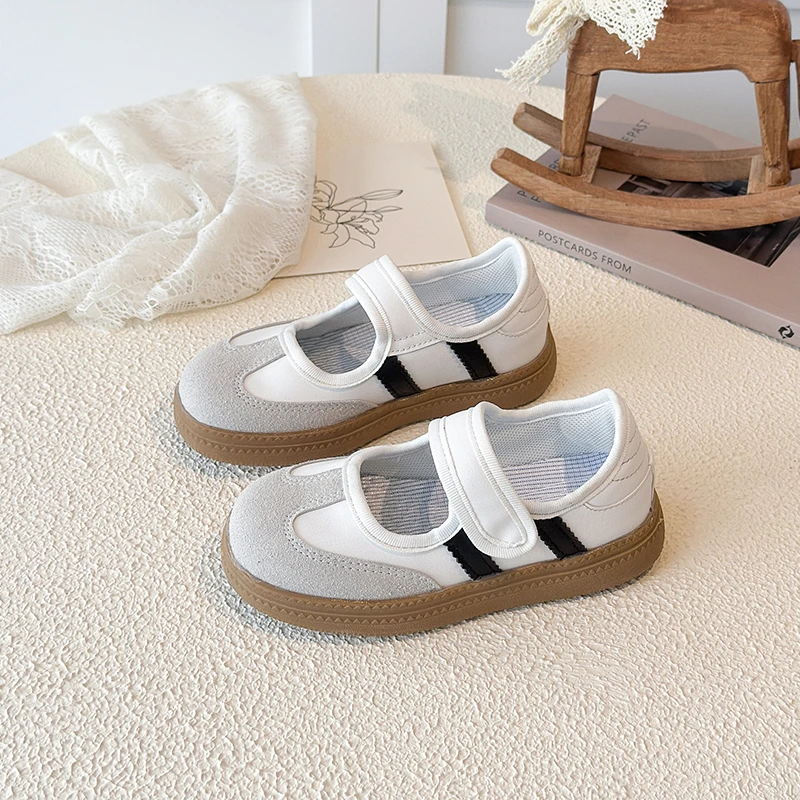 Children's Casual Sneakers for Ages 3-18 Red Boys' and Girls' All-Season Shoes White Soft-Sole Anti-Slip Training Shoes for Kids