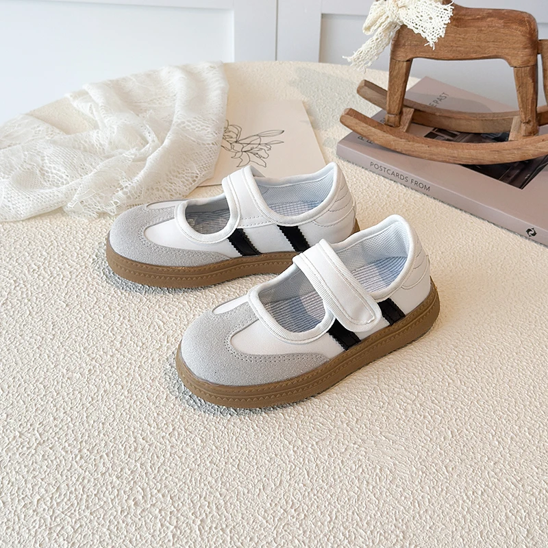 Children's Casual Sneakers for Ages 3-18 Red Boys' and Girls' All-Season Shoes White Soft-Sole Anti-Slip Training Shoes for Kids