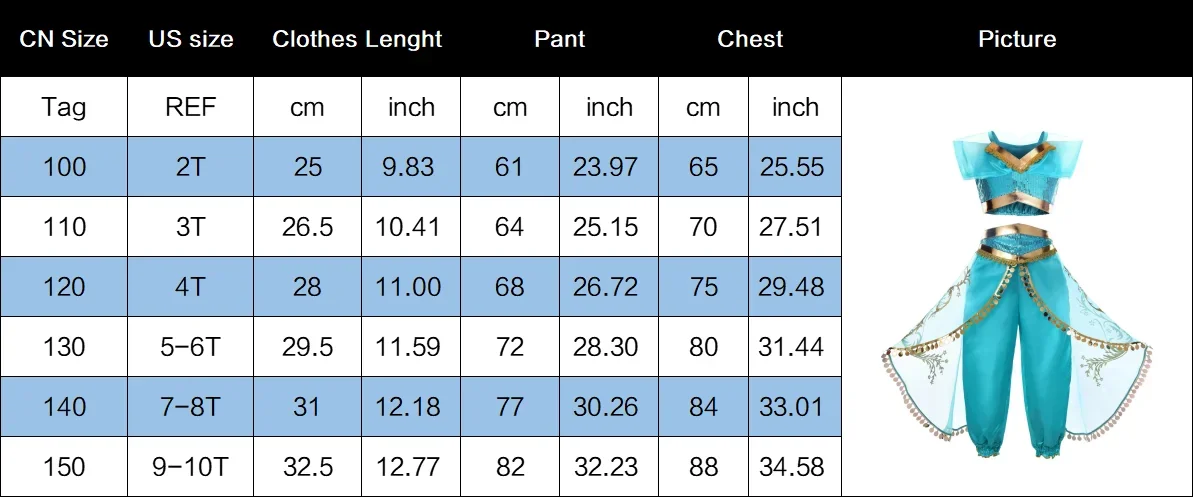 Kids Girls Desert Arabian Princess Fancy Costume Dress Set for Halloween Cosplay Birthday Carnival Stage Theme Party Wear