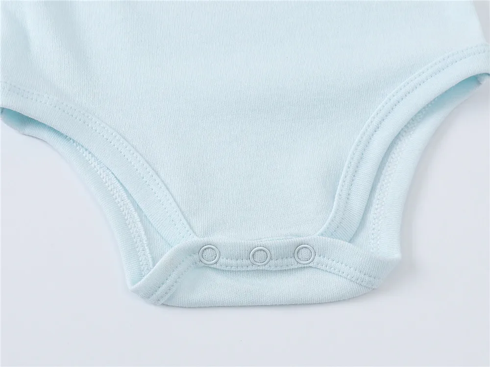 2023 Baby Girls Clothes 3 6 pcs/lot pour nouveaux Cotton Long Sleeve Girl Bodysuit 0-24 Months Newborn Boys Clothing Toddler