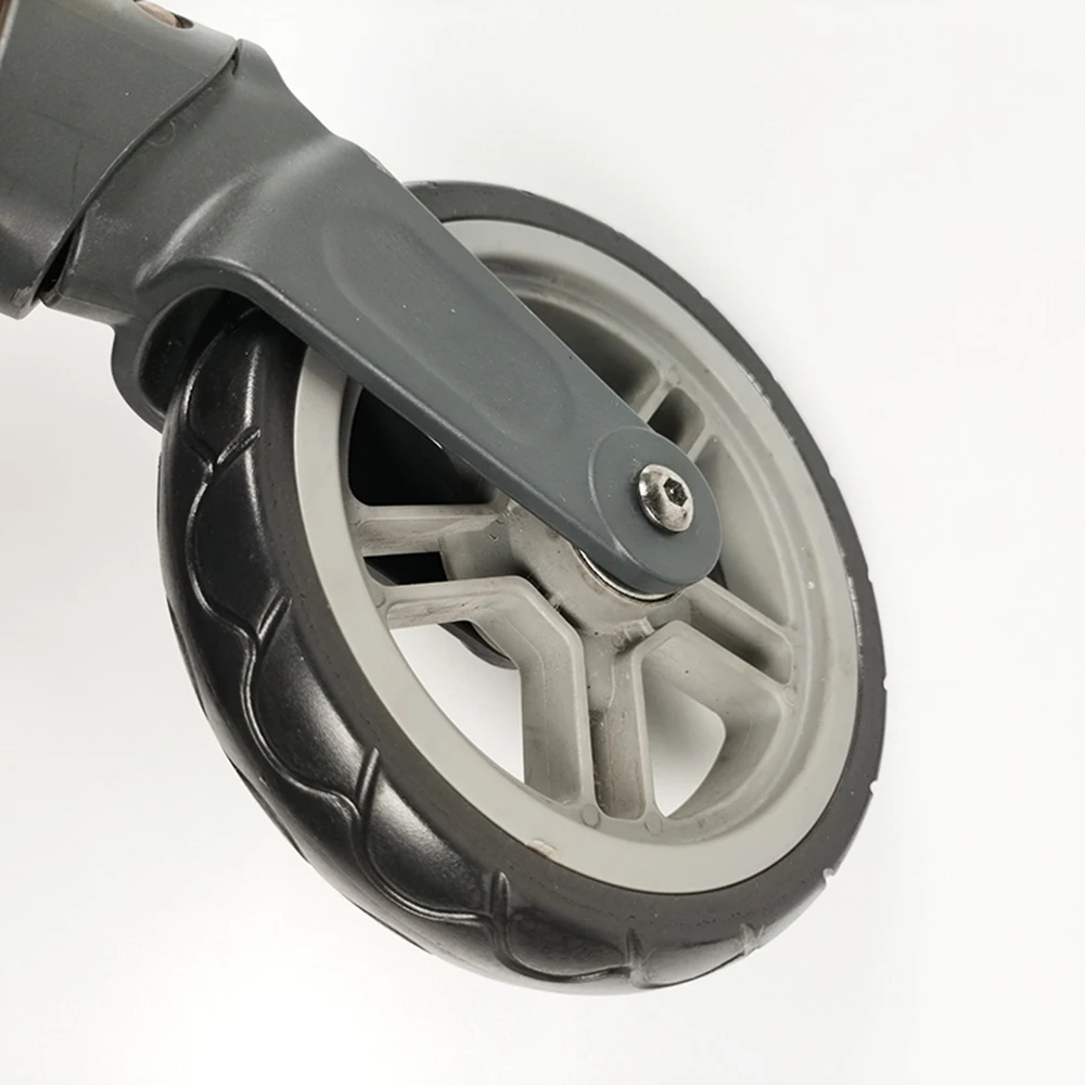 Stroller Wheel Tire Each For Uppababy Cruz V1/V2 Buggy Front Or Rear Tyre Cover PU Tubeless Direct Replacement Baby Accessories