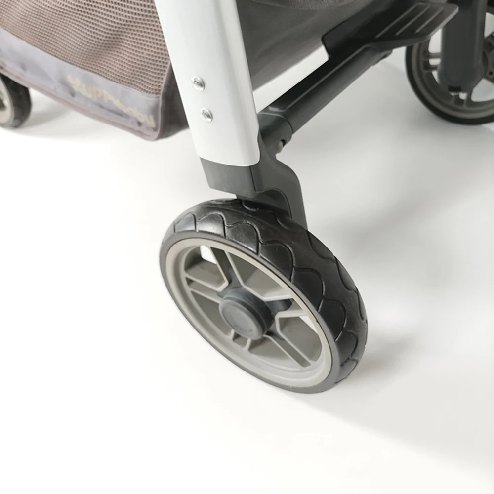 Stroller Wheel Tire Each For Uppababy Cruz V1/V2 Buggy Front Or Rear Tyre Cover PU Tubeless Direct Replacement Baby Accessories