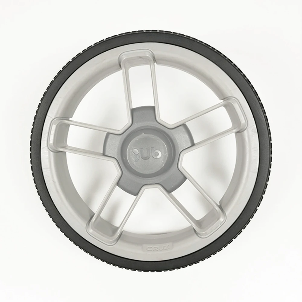 Stroller Wheel Tire Each For Uppababy Cruz V1/V2 Buggy Front Or Rear Tyre Cover PU Tubeless Direct Replacement Baby Accessories