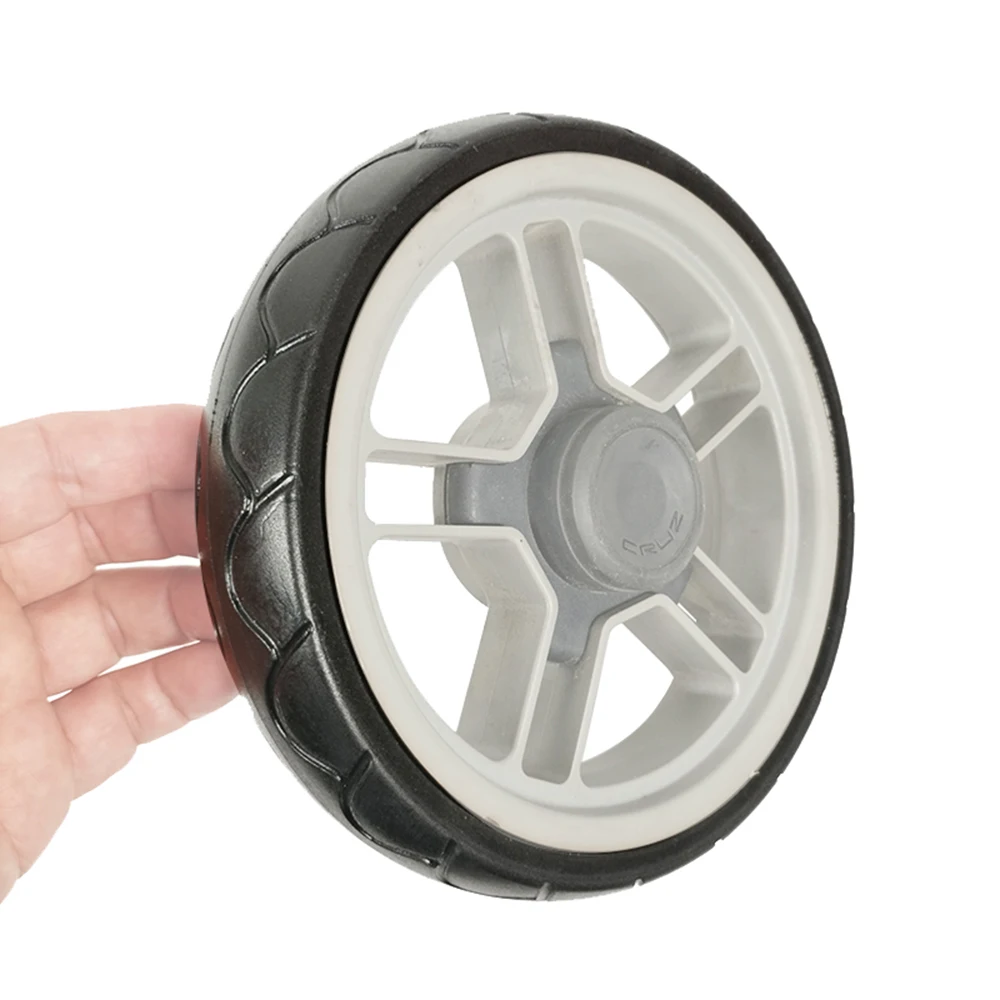 Stroller Wheel Tire Each For Uppababy Cruz V1/V2 Buggy Front Or Rear Tyre Cover PU Tubeless Direct Replacement Baby Accessories