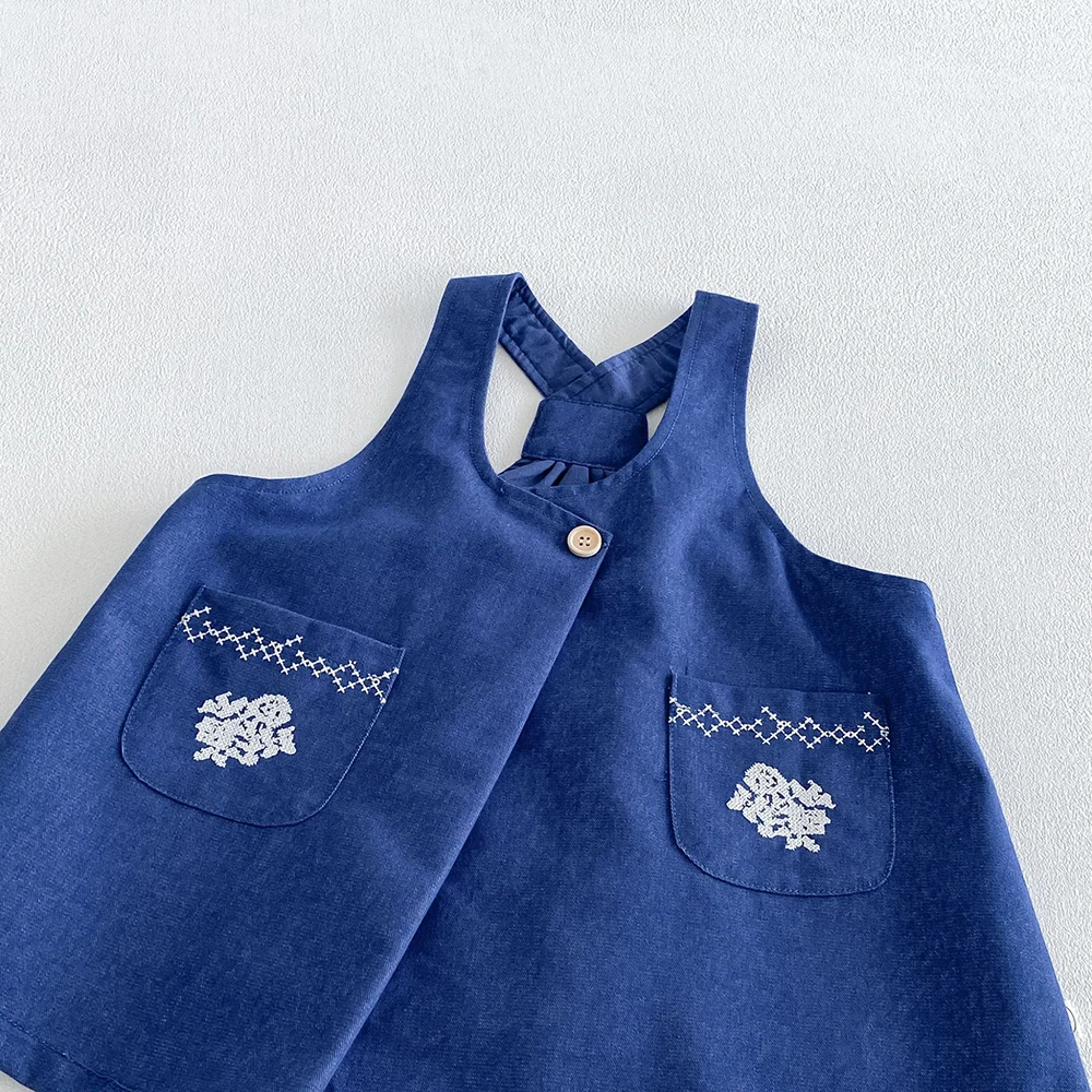 MILANCEL Kids Dress Autumn 1-6T Sweet Floral Dress for Girls Loose Children's Clothing Korean Version Girls Princess Dress
