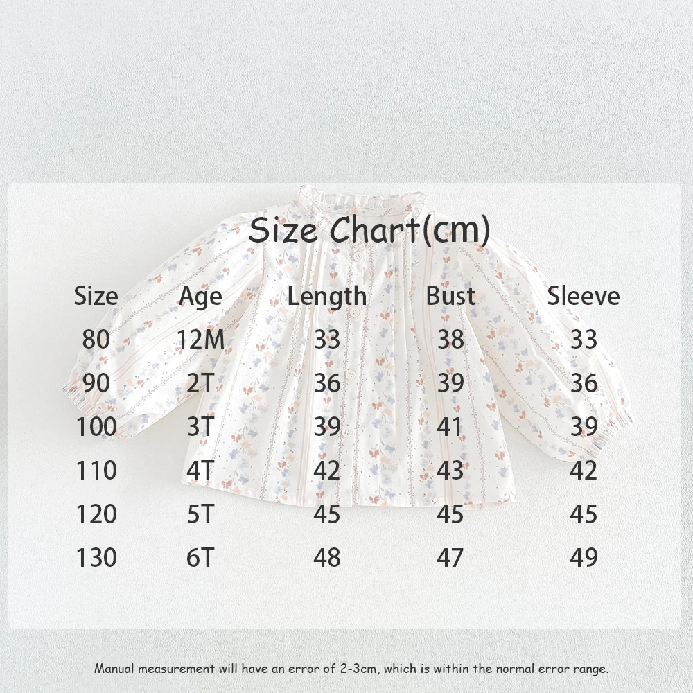 MILANCEL Kids Dress Autumn 1-6T Sweet Floral Dress for Girls Loose Children's Clothing Korean Version Girls Princess Dress