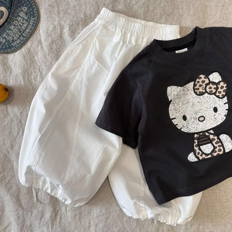 Kids Boys Pants Bellbell Summer Children Boys Lantern Pants Thin Casual Elastic Waist Infant Babys Boys Trousers 1-10Y Boys Pant