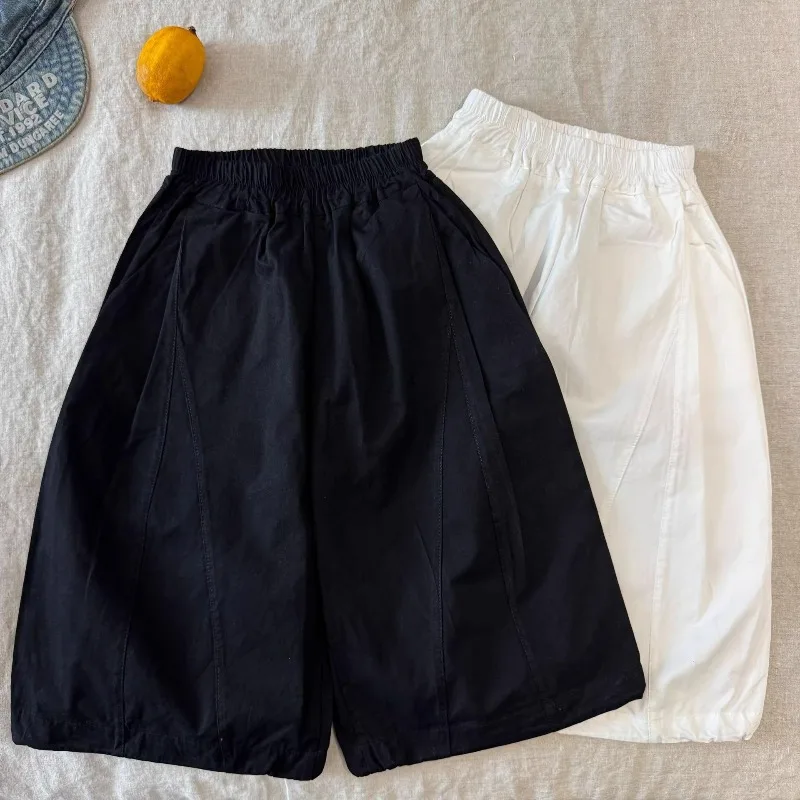 Kids Boys Pants Bellbell Summer Children Boys Lantern Pants Thin Casual Elastic Waist Infant Babys Boys Trousers 1-10Y Boys Pant