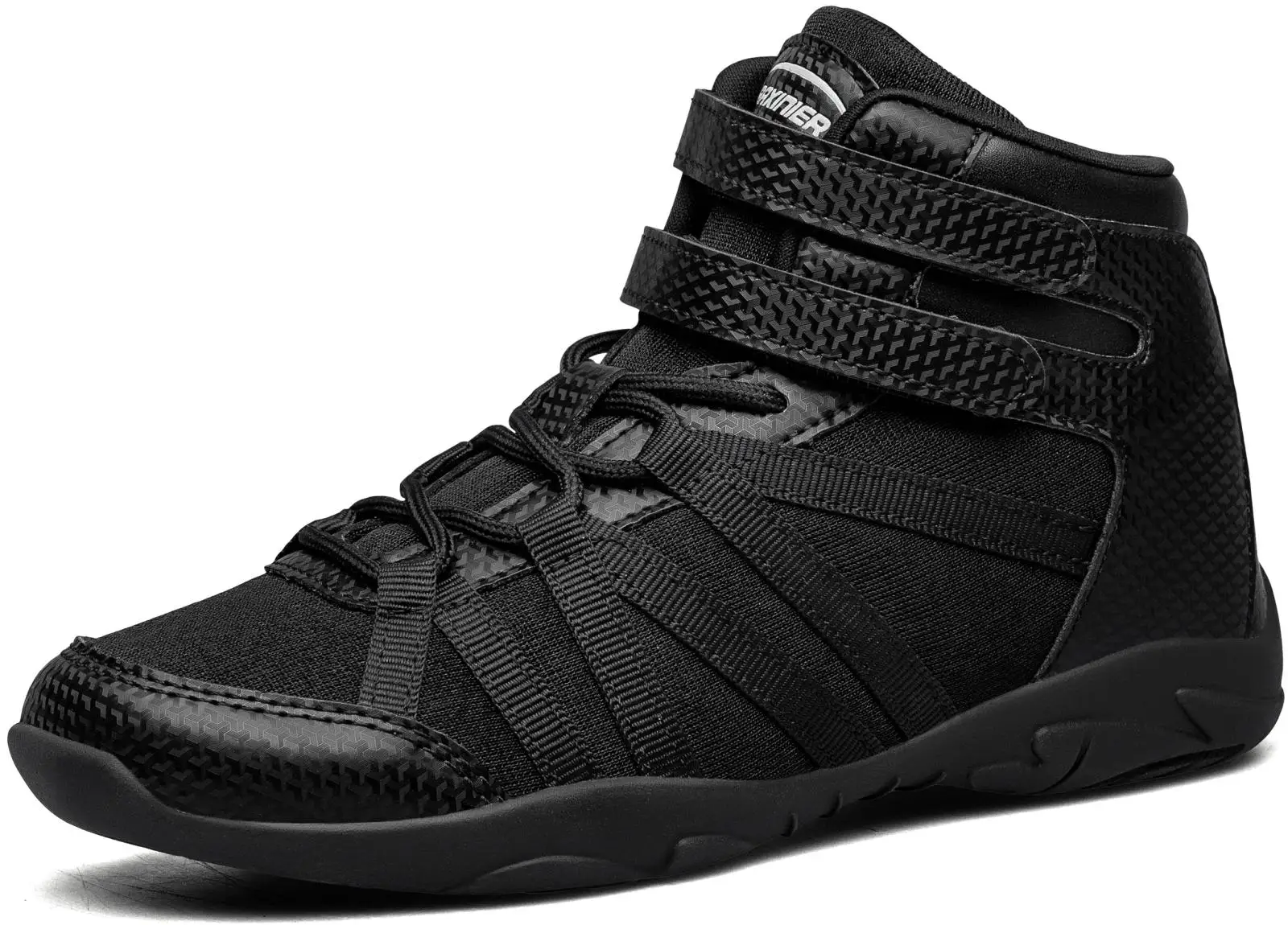 BAXINIER Girls High Top Cheerleading Shoes, Professional Lightweight Youth Cheer Competition Sneakers, Dance Training Footwear