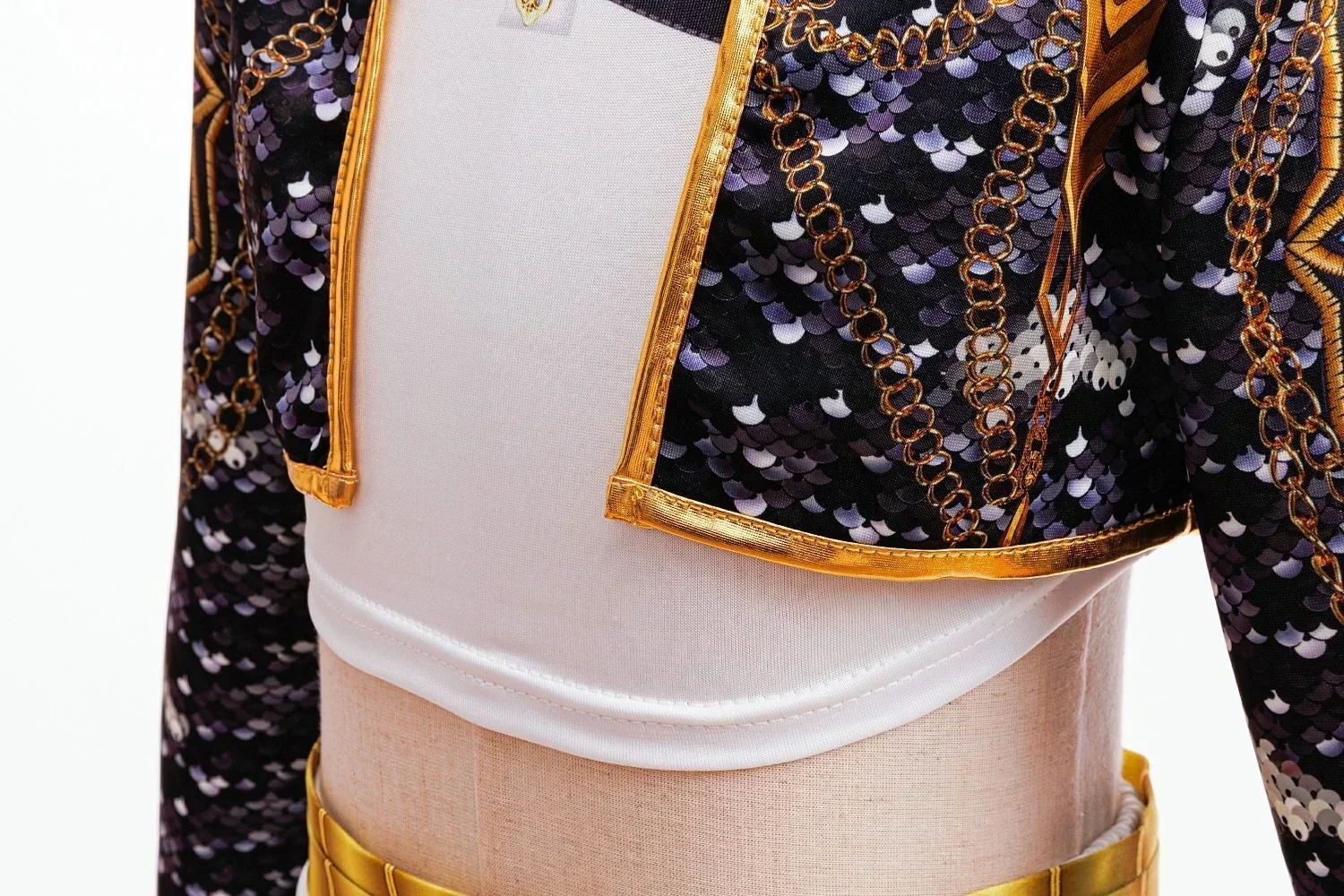 Girls Idol Stage Costume Kids Hip Hop Jazz Dance Outfit Crop Top Jacket Skirt Shorts Concert Performance Cosplay Suits