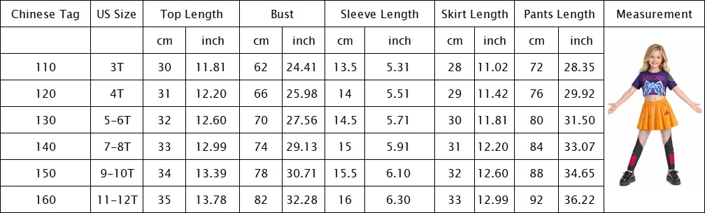 Girls Korean Trendy Singer Costume 2Pcs Purple Top+Yellow Skirt 3D PrintLeggings Birthday Party Dance Performance Girl Uniform