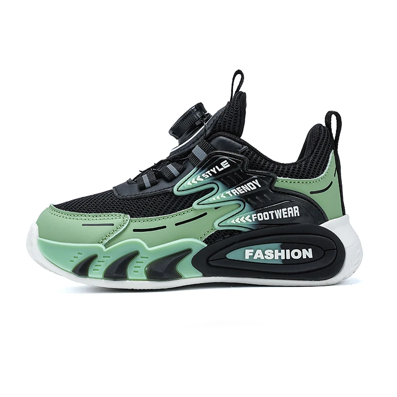 Lightweight Breathable Kids Casual Shoes for 5-16Year Old Boys Sport Running Anti Slip Outdoor Comfortable Flat Walking Sneaker