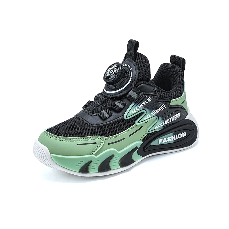 Lightweight Breathable Kids Casual Shoes for 5-16Year Old Boys Sport Running Anti Slip Outdoor Comfortable Flat Walking Sneaker