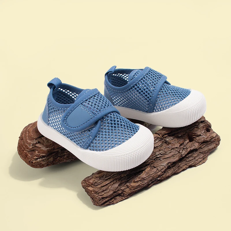 2025 Spring Summer New Arrival Low Top Multi Color Mesh Casual Sneakers Soft Sole Anti-Kick Toe Cap Unisex Durable Comfortable K