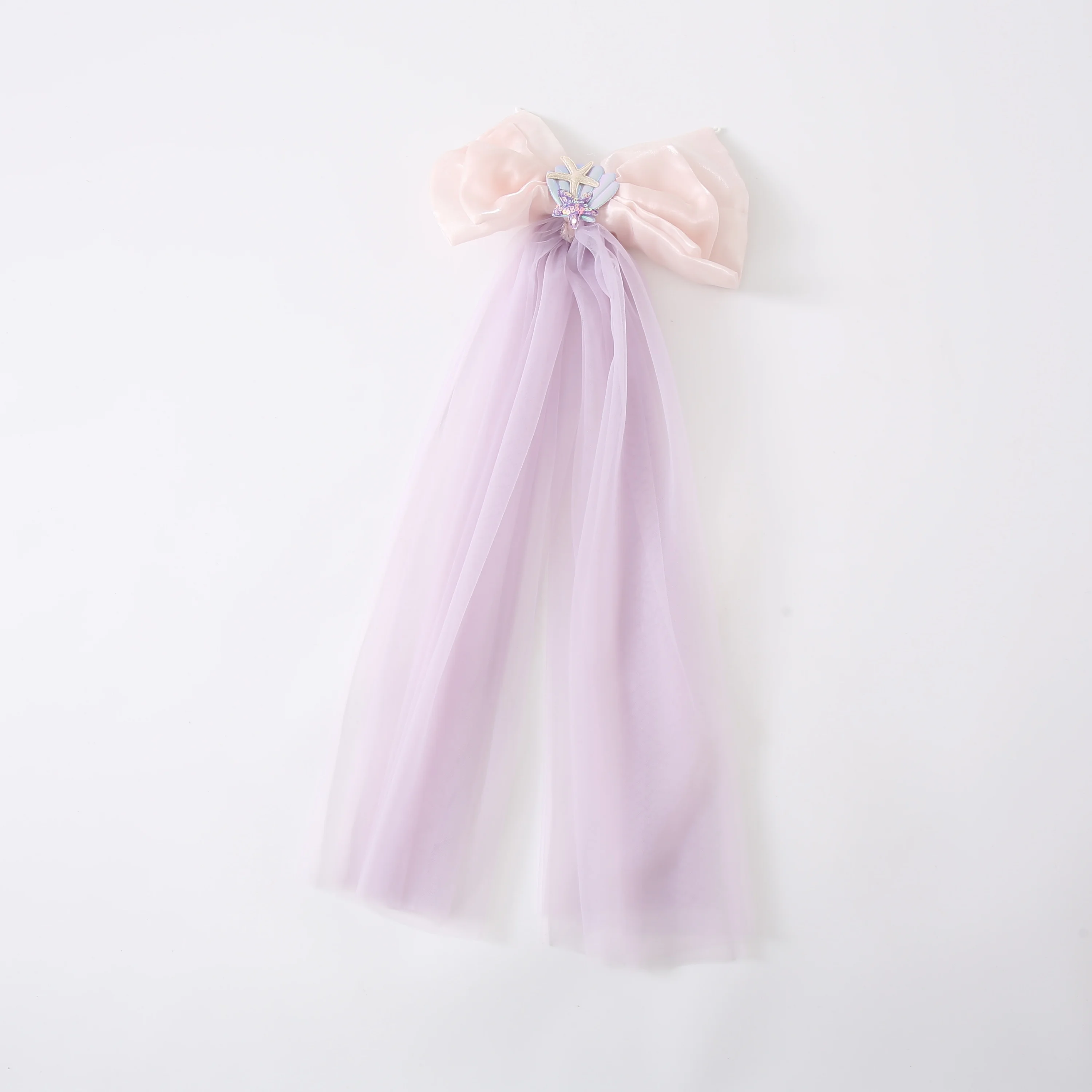A Sweet and Lovely Girls' Mermaid Dress in Light Purple, Hot Sale Colorful Sparkling Sequin Party Outfit