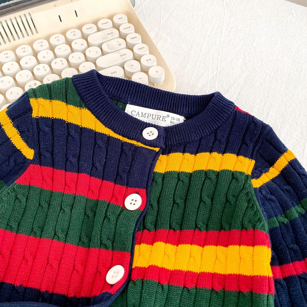Ircomll Autumn Baby Girls Boys Sweaters Toddler Knitted Cardigan Kids Pure Cotton Knitting Tops Sweater Cardigan Jacket 1-6Y