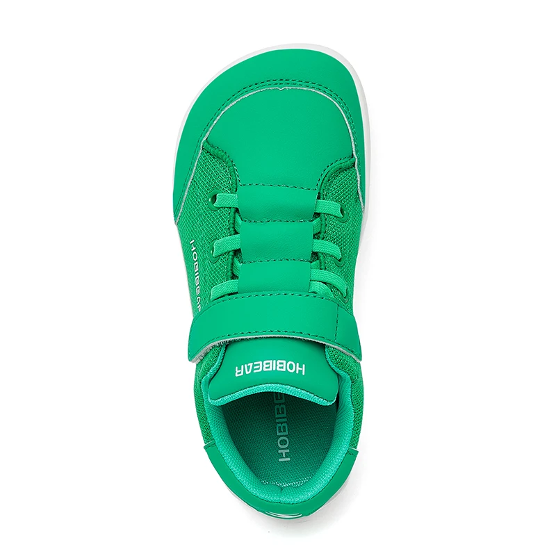 HOBIBEAR Mesh Barefoot Shoes Boys Girls Wide Toe Sneaker Zero Drop Walking Shoes(Toddler Little Big Kid)