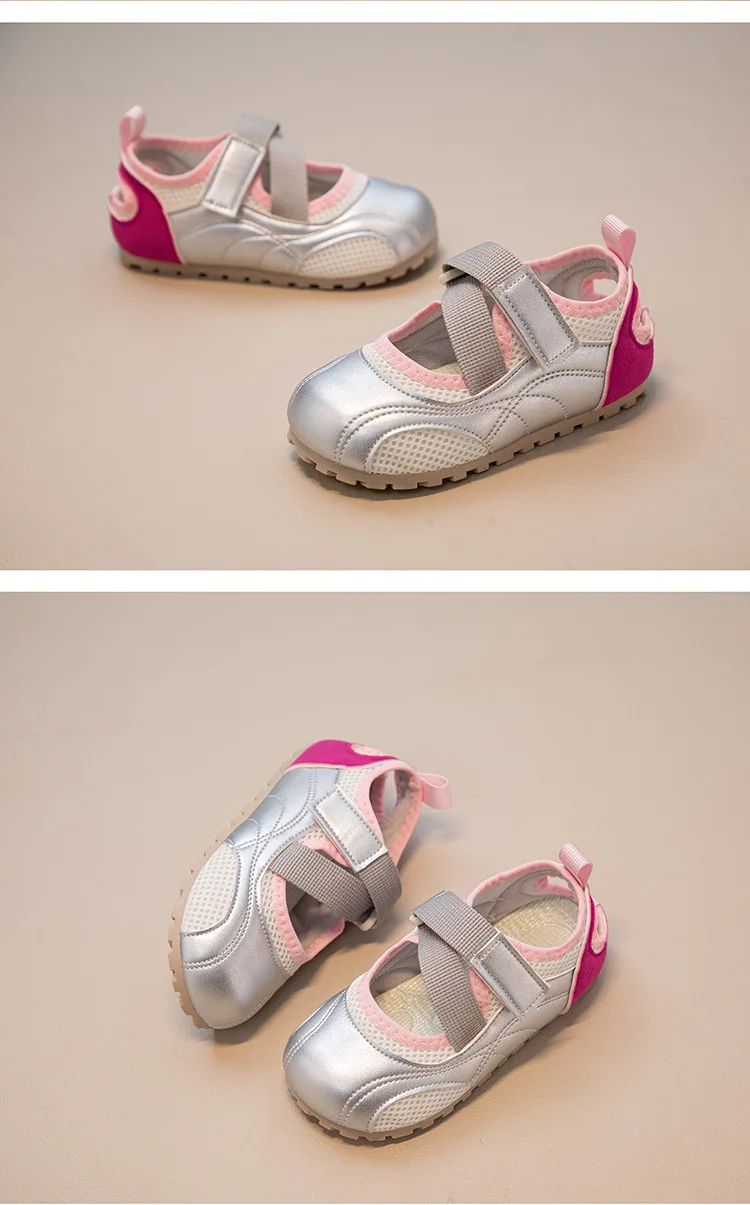 2026 Spring New Children Casual Shoes for Girls Non-Slip Breathable Casual Toddler Footwear Mary Jane Shoes for Girls Daily Wear