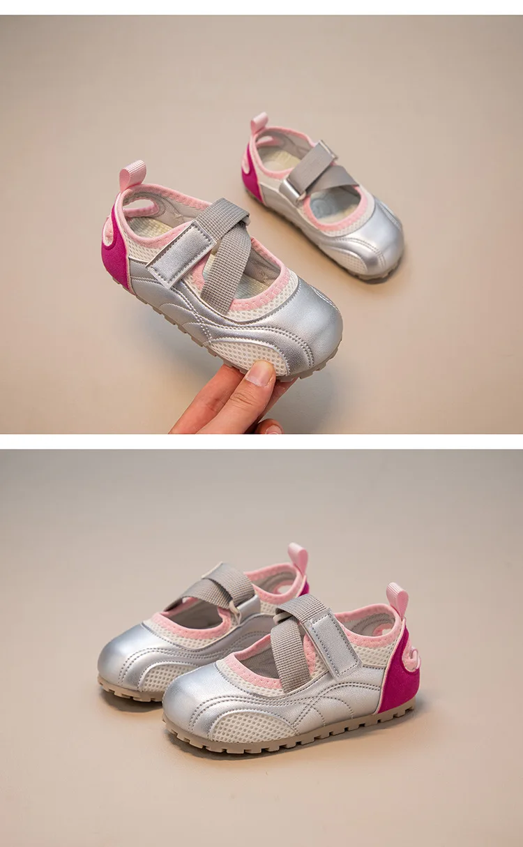 2026 Spring New Children Casual Shoes for Girls Non-Slip Breathable Casual Toddler Footwear Mary Jane Shoes for Girls Daily Wear