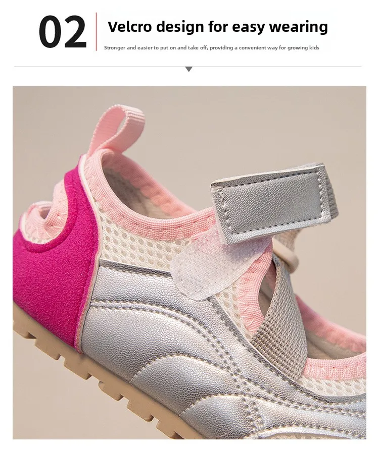 2026 Spring New Children Casual Shoes for Girls Non-Slip Breathable Casual Toddler Footwear Mary Jane Shoes for Girls Daily Wear