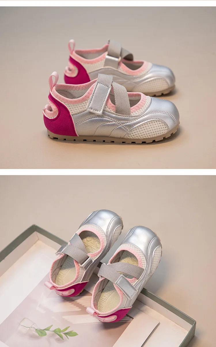 2026 Spring New Children Casual Shoes for Girls Non-Slip Breathable Casual Toddler Footwear Mary Jane Shoes for Girls Daily Wear
