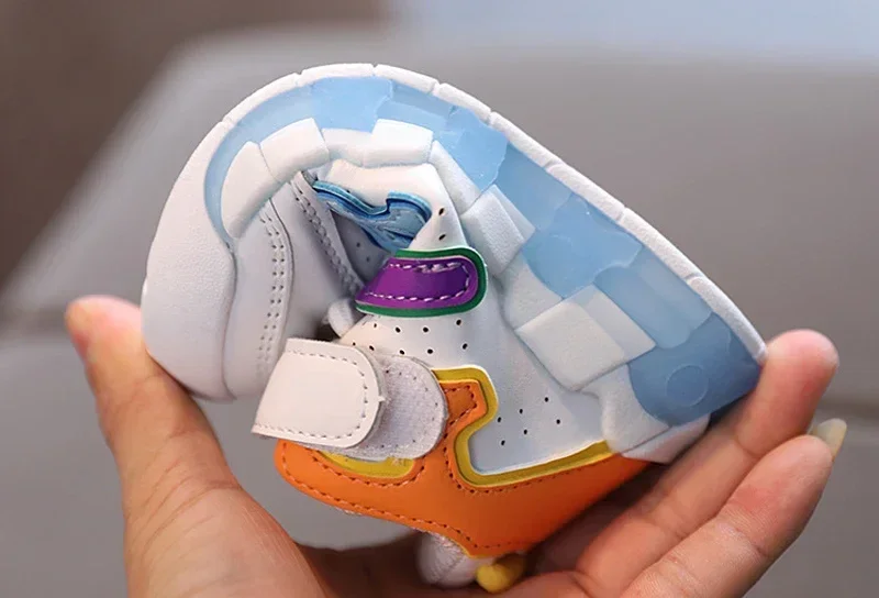 Girls Boys Sports Shoes Baby Shoes Toddler Non-slip Sneakers Casual Soft Shoes for Children Girls Baby Kids Outdoor Shoes