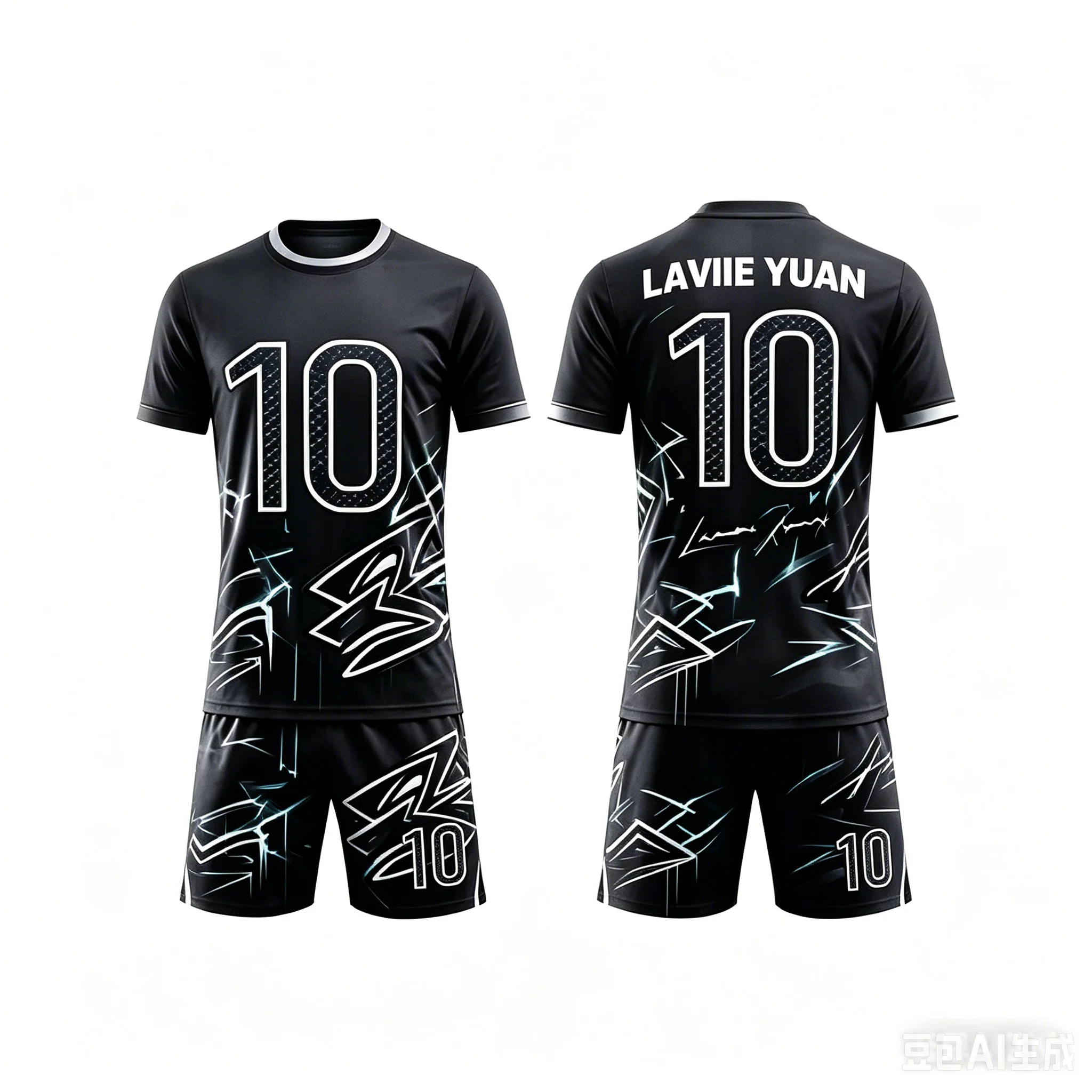 New summer style Yamal #10 soccer jersey and shorts set quick drying andloose fitting children's training clothes
