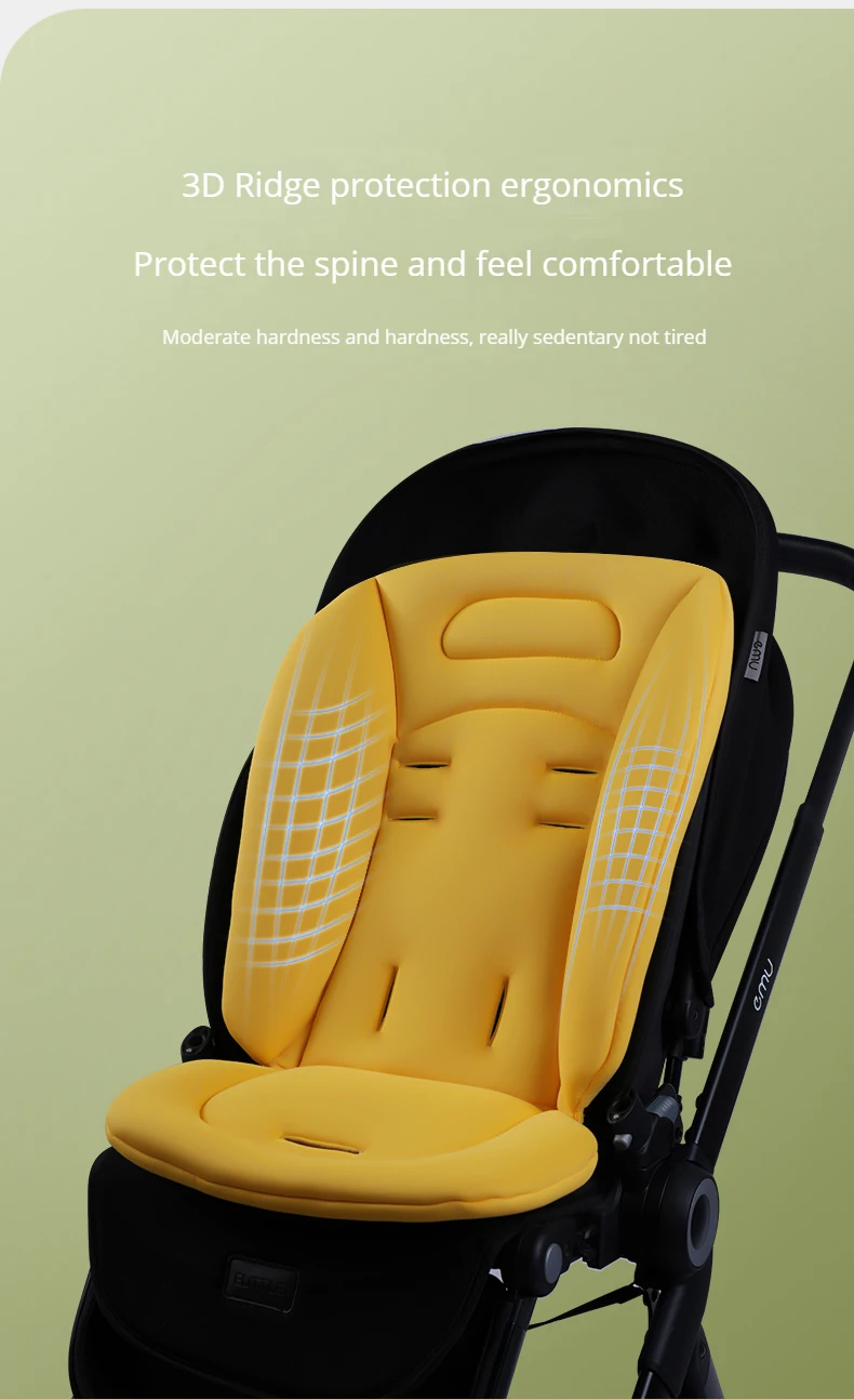 Stroller Mattress Universal Seat Cushion Cotton Pad Fit for Yoyo/Cybex Thickened Soft Mat Carriage Stroller Accessories