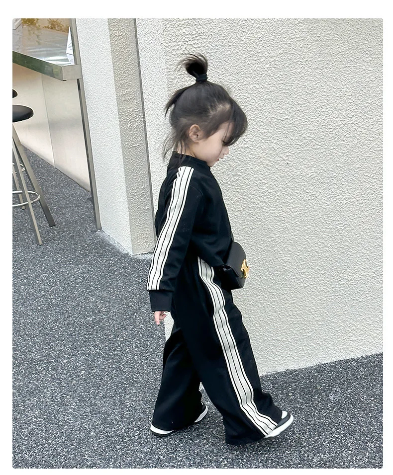 Girls' Zipper Hoodie & Pants Set - 2-Piece Casual Outfit for Toddlers | Boutique Kids' Clothing (Ages 2-6) Kids Clothes Girls