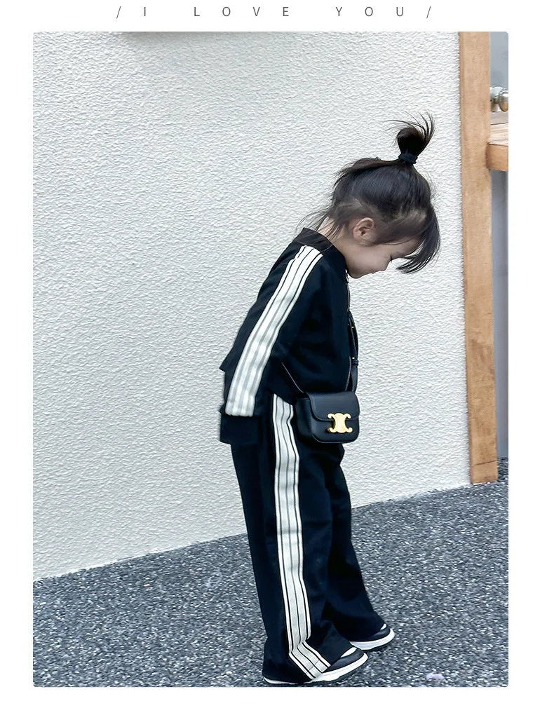 Girls' Zipper Hoodie & Pants Set - 2-Piece Casual Outfit for Toddlers | Boutique Kids' Clothing (Ages 2-6) Kids Clothes Girls