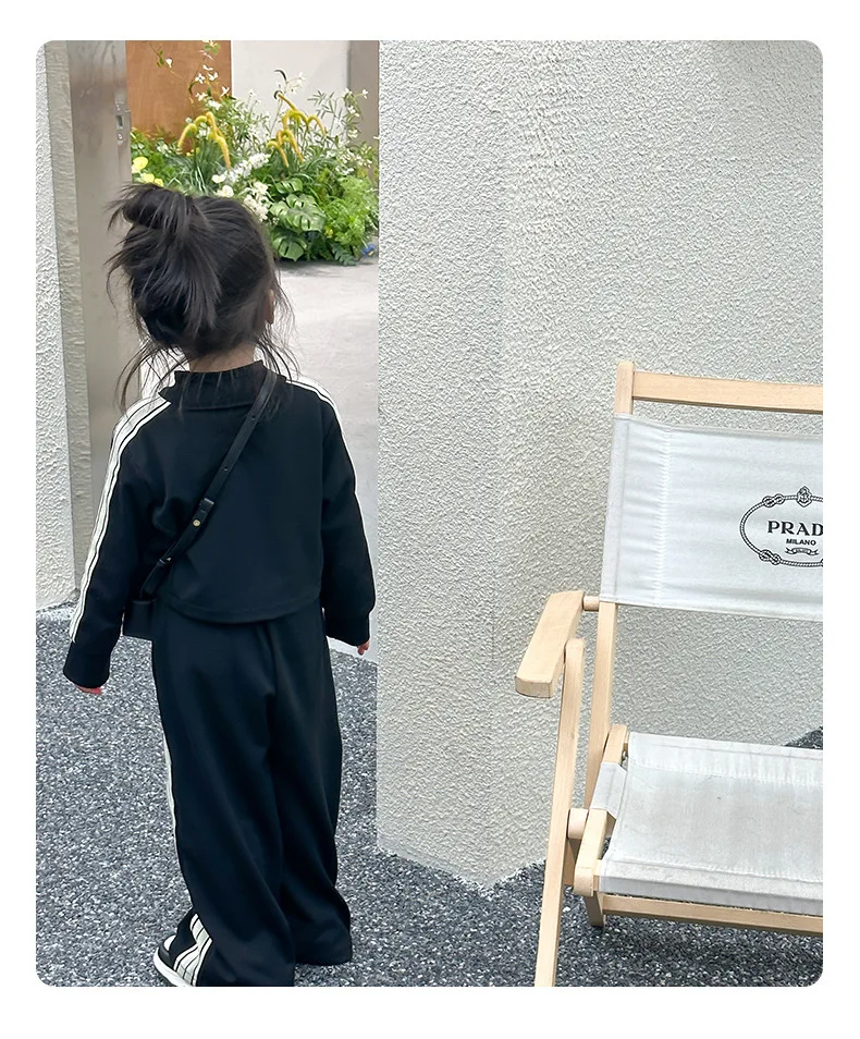Girls' Zipper Hoodie & Pants Set - 2-Piece Casual Outfit for Toddlers | Boutique Kids' Clothing (Ages 2-6) Kids Clothes Girls