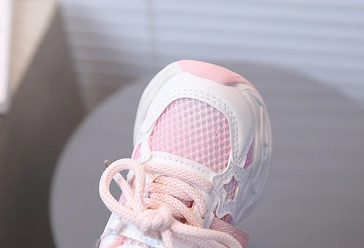 2026 Children's Sneakers Girls Spring Autumn Kids School Sport Shoes Fashion Girls Causal Walking Shoes Breathable Non-slip