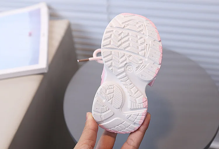 2026 Children's Sneakers Girls Spring Autumn Kids School Sport Shoes Fashion Girls Causal Walking Shoes Breathable Non-slip