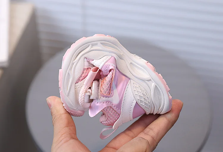 2026 Children's Sneakers Girls Spring Autumn Kids School Sport Shoes Fashion Girls Causal Walking Shoes Breathable Non-slip